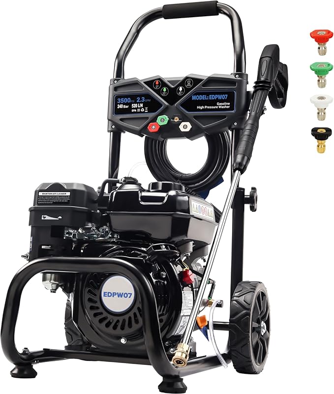 Commercial Gas Pressure Washer 3500 PSI